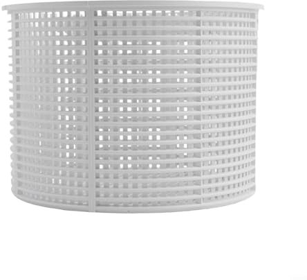 Oniissy Pool Skimmer Basket Replacement 7x7x5 Inch Swimming Pool Filter Strainer Compatible with for Hayward SP-1082 for Above Ground Inground Pool(white)