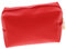 BESTYASH Trousse de Toilette Rouge PU Sac Cosmétique Portable et Compact à pour Voyage et Rangement Maquillage