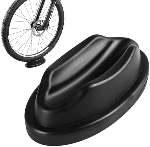 Fahrrad Vorderradstütze, Vorderrad Riser Block für Rollentrainer - Stabilisierende Unterstützung für Indoor-Bike-Training, Rutschfeste Fahrrad-Standhilfe, 22,8x11,8x5,7cm, Kompatibel mit MTB/Rennrad