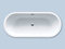 Kaldewei Badewanne Classic Duo Oval Modell 112, 160 x 70 x 42 cm, alpinweiß