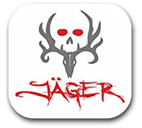 Aufkleber/Sticker Jäger Weidmann Jagd Gewinnung Bekämpfung Geweih 8x7cm A2509