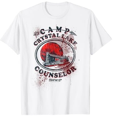 Friday the 13th Camp Counselor Victim T Shirt T-Shirt