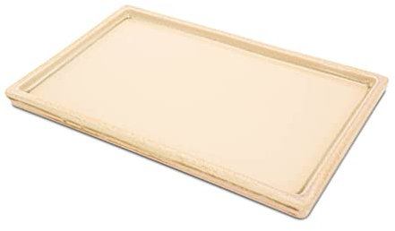 K&K Keramik Unterschale für Bonsaischale 30x18 cm, antik