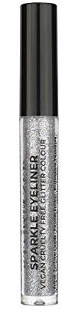 Stargazer Flüssiger Eyeliner, vegan, schnell trocknend, mit extrem feiner Spitze, Farbe Silber