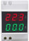 Voltmetro digitale, doppio display Voltmetro Voltmetro Amperometro ad alta precisione su guida DIN AC80-300V AC0-99.9A