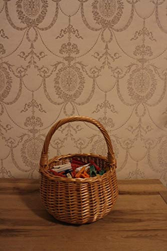 Panier à linge en osier en 4 variantes Panier à linge Panier à linge Panier en osier Panier à pinces à linge Panier pour bébé