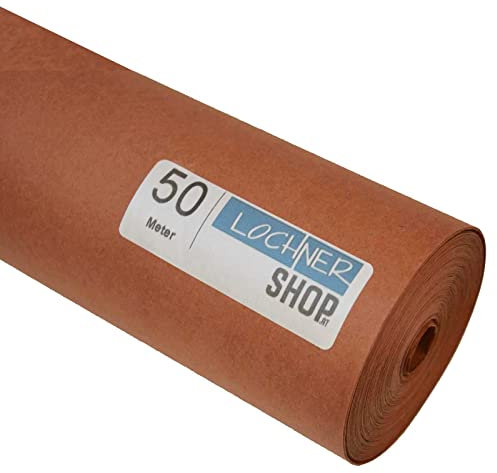 LochnerShop - OREN Pink Butcher Paper, Metzgerpapier, Kraftpapier - Original USA Import - 61 cm x 50 m Rolle, 24
