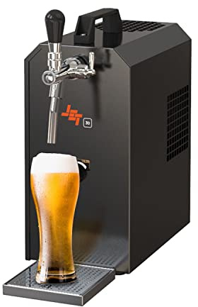 ich-zapfe.de Bier zapfanlagen gekühlt, durchlaufkühler Bier, Jet 30K bierzapfanlage mit kühlung, 1-leitig, bierkühler zapfanlage bis zu 35 Liter/h für den perfekten Biergenuss