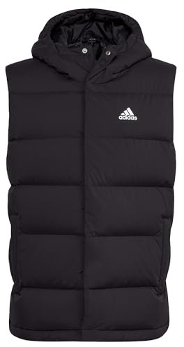adidas Herren Helionic Hooded Down Vest, Black, S