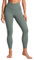 CRZ YOGA Damen Butterluxe Cross Waist Workout Leggings V Cross High Waisted Bauchkontrolle Gym Yoga Leggings - 64cm Grauer Salbei 38