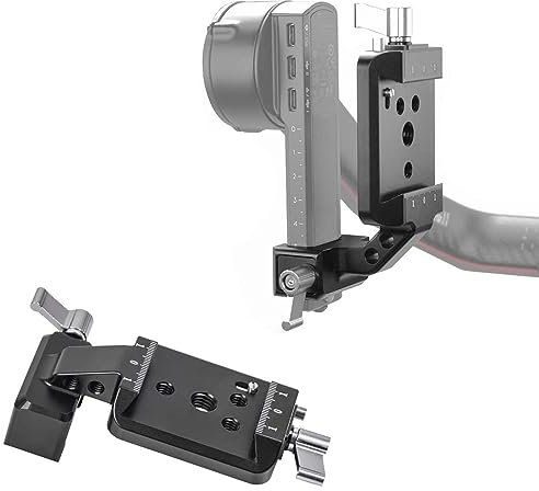 Topcine RS2 RS3 Vertikale Kamerahalterung, kompatibel mit DJI RS 2/RS 3/RS3 PRO, stabile Porträt-Vertikalaufnahmelösung, Zubehör-Rig für YouTube-Shorts, IG Tiktok Video, erweiterte vertikale Aufnahmen