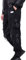 TECHSISION Techwear Hose Herren Hip Hop Hosen Japanische Streetwear Damen Baggy Pants Mens Schwarz L