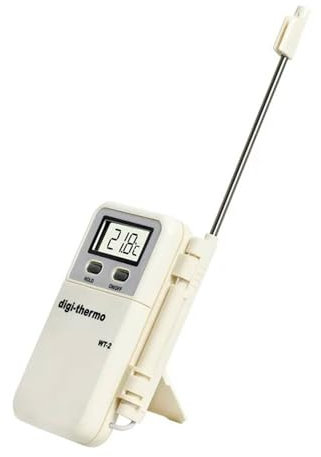 Termómetro digital de mano con sonda para aire acondicionado | Termómetro ambiental | Termómetro de precisión industrial