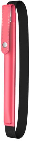 MoKo Funda para Apple Pencil Pro, Apple Pencil 1ra/2da Gen, Apple Pencil (USB-C), PU para lápiz iPad con Hebilla y Banda elástica para Sujetar al Estuche del iPad, Concha