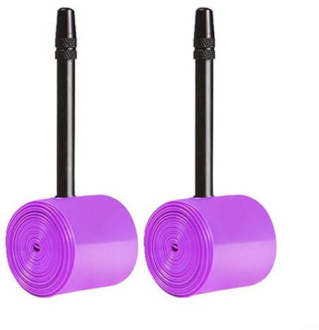 ZYNCUE 1/2/3/6 Stück Fahrradschläuche, 43 G TPU-Innenschlauch für Mountainbike, passend für Felgenbremse und Scheibenbremse, Radsätze (27,5 cm, 2 Stück)