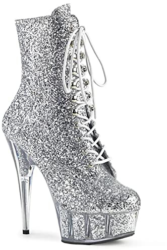 Stivali Moda Donna Stivali Tacco Alto 15CM Stivali Stivali Tacco Alto Stivali Stiletto Tacco Alto da Discoteca