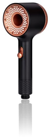 DuschDream® |Luxus & Beauty | Designer Universal Duschkopf mit Filter gegen Kalk & Aroma Duft| Handbrause anti Kalk | Skincare | Duschbrause | Brausekopf 2 Strahlarten | Wassersparend (Schwarz - Rosè)