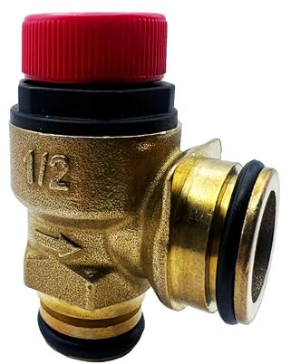 HTS - Worcester Greenstar Boiler Pressure Relief Valve (PRV) (Brass) 87161064310