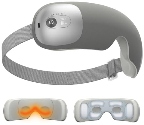 Ultra-leichter Augenmassager mit 2 Heizstufen, 120 Min Laufzeit