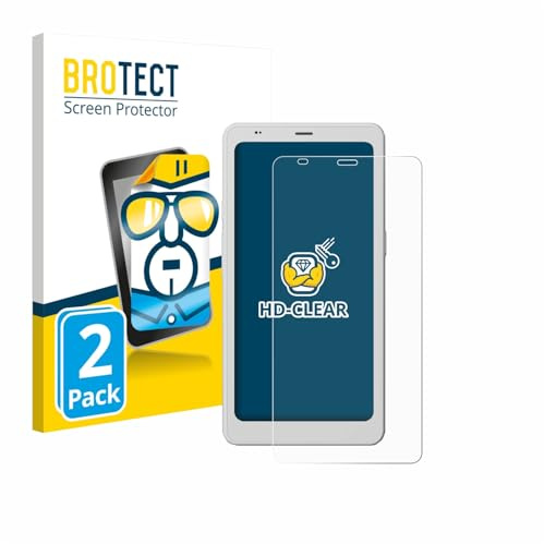 BROTECT Schutzfolie für Boox Palma 2 Pro | 2 Stück Transparenter Displayschutz Made in Germany Klare Displayschutz-Folie Clear Einfache Montage Case-Friendly