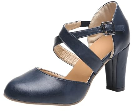 Slingback Donna Tacchi Donna Sandali Tacco Basso Scarpe Heels Eleganti Con Plateau Dance Decollete Da Estive Blu Oro Blocco 39 Bianchi 37 Rosse Fucsia Argento Cerimonia Shoes for Women Beige Stivali