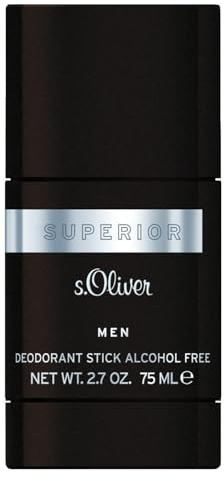 s.Oliver® Superior Men Deo Stick 75 ml | s.Oliver® Superior Men Deodorant Stick - Sanfte Deo-Pflege für empfindliche Haut mit angenehm maskulinem Duft.