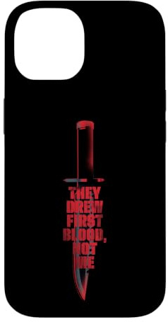 Hülle für iPhone 14 John Rambo They Drew First Blood Filmzitat