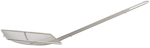 Winco Square Mesh Skimmer, 6.75-Inch, Medium, Nickel
