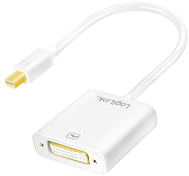 LogiLink CV0037 - Adaptador Mini DisplayPort Macho a DVI Hembra