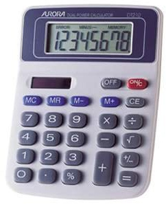 Aurora DT210 - DT210 Desk Calculator