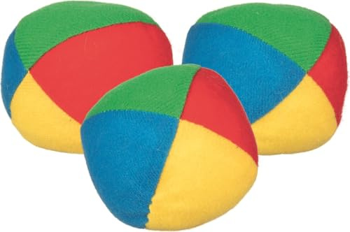 Jonglierball gefüllt mit Kunststoffkugeln 12er S