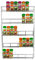 andrew james Wall Mounted Spice Rack – No Assembly Needed | Chrome Hanging Spice Shelf for Inside Cupboard Door or Wall | Kitchen Cupboard Organiser & Spice Storage Rack with Fixings – Holds 40 Jars