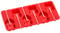 Premier Housewares 6 Heart Cake Pop Silicone Mould - Red