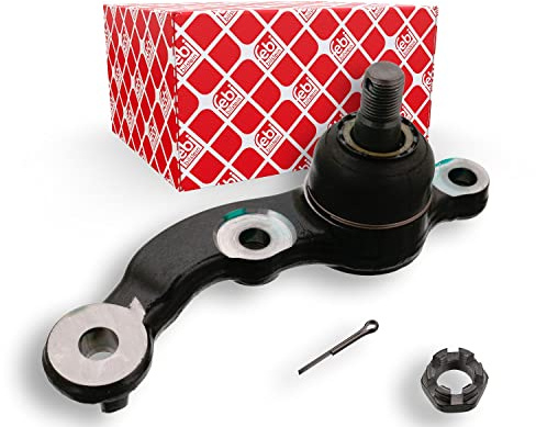 febi bilstein 43110 Traggelenk mit Kronenmutter und Splint, 1 Stück | Kompatibel mit: LEXUS LS, TOYOTA CELSIOR