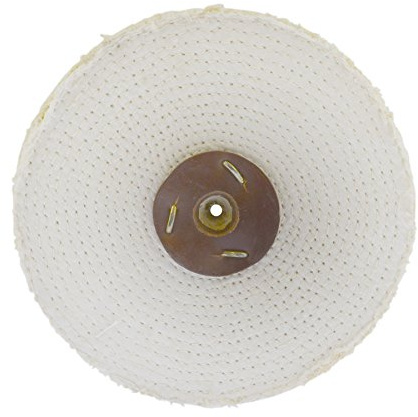 Coarse Sisal Fast Cut Buffing Polishing Mop 8 x 1.5 3 Section 1st Stage Metal