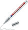 edding 780 Lackmarker - silber - 1 Stift - Rundspitze 0,8 mm - Lackstift zur Markierung und Beschriftung von Metall, Glas, Stein oder Kunststoff - hitzebeständig, permanent, wisch- und wasserfest