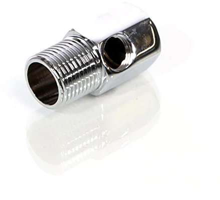 Naturewater Wasserhahn Adapter Eckventil mit 20,6 mm AG (1/2) / 20,6 mm IG (1/2) / 12,91 mm IG (1/4) für Trinkwasser, Osmose, Umkehrosmose (RO)