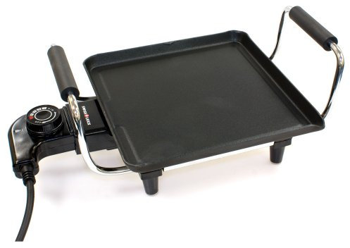 Swiss Lux Low Wattage Grill Teppanyaki Hot Plate 4107