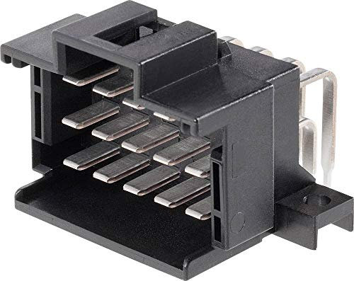 TE Connectivity Stiftgehäuse-Platine J-P-T Polzahl Gesamt 21 Rastermaß: 3.50mm 9-966140-6 1St.