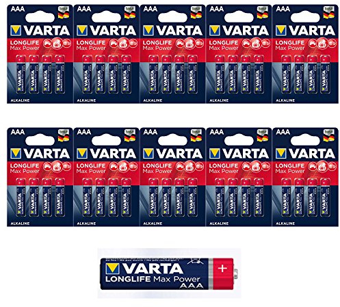 varta 4703 Max Tech Akku (AAA 4B,10er Pack)