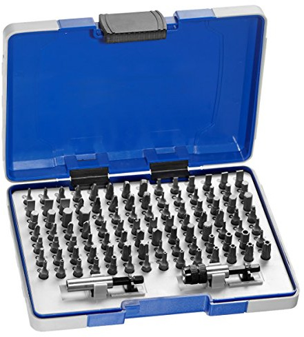 EXPERT E131709 Bit Assortment 1/4 Inch - 100 Pieces