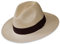 Tumia – Panama Fedora - Version Non-Enroulable - Naturel avec Bande Marron - 56cm