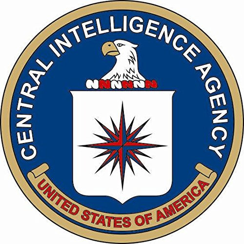U24 Aufkleber CIA Seal Siegel Autoaufkleber 20 cm Sticker Konturschnitt