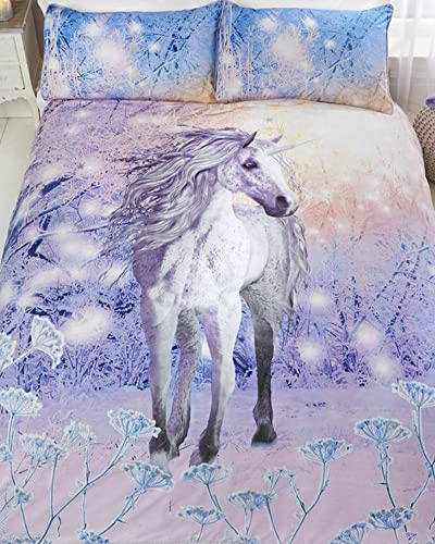 Rapport Home Magical Unicorn Double Duvet Cover Set