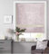 Crushed Velvet Blackout Dim Out Diamante Trim Roller Blinds, Child Safe - Easy FitBlush 90cm