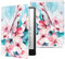 MoKo Custodia per Kindle Paperwhite 11ª generazione (modello 2021)，Schermo da 6,8, Custodia Protettiva in Policarbonato di Stile Semplice e Elegante, Fiori del Pesco