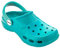 3Kamido Croco Kids schöne Clogs Kinder Gartenschuhe Badelatschen Sandkasten Camping Jungen und Mädchen (Türkis, 36)