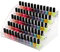 Gcroet Rack de Support d'organisateur de Vernis à Ongles en Acrylique Transparent, Porte-étagère à 5 Niveaux de Vernis à Ongles Transparent Support de Support, boîte de Rangement pour Vernis à
