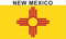2 x Magnet New Mexico Kühlschrankmagnet, USA, 2 x New Mexico, magnetisch, 6 x 3,5 cm