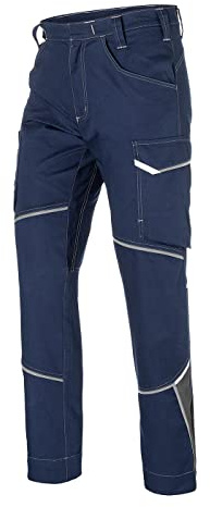 KÜBLER ICONIQ Arbeitshose 2340 – Klassische Workwear-Hose mit ergonomischer Linienführung & Reflex-Elementen